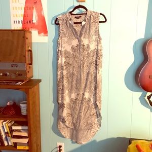 Acrobat Silk Hi-Lo Dress